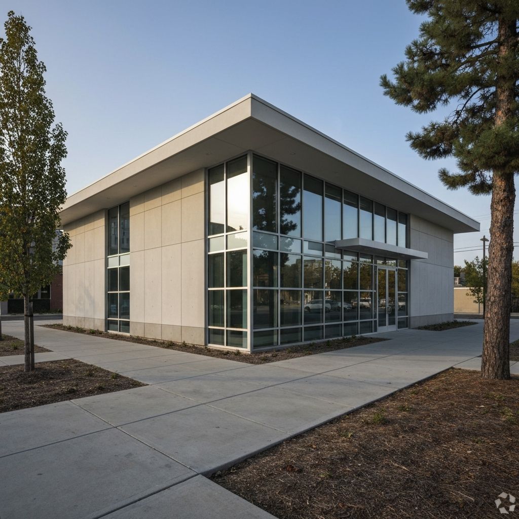 Plat Dak Bedrijfspand